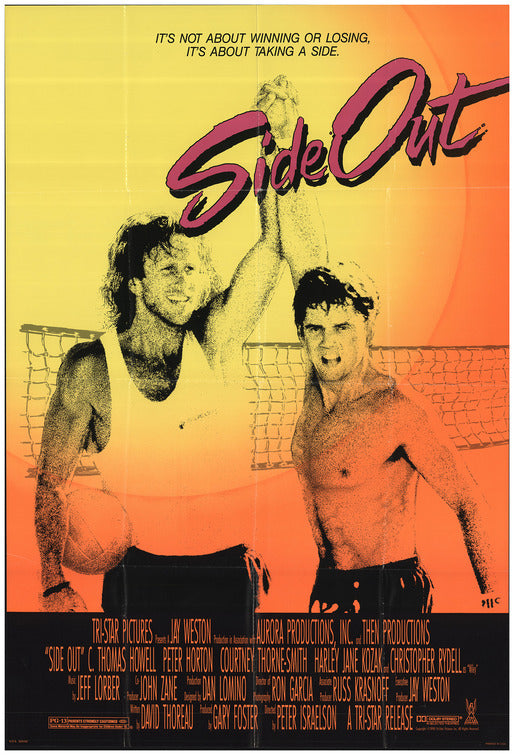 the movie poster: Side Out (1990)