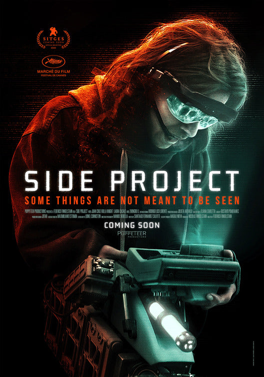 1000 piece jigsaw puzzle for the movie poster: Side Project (2023)