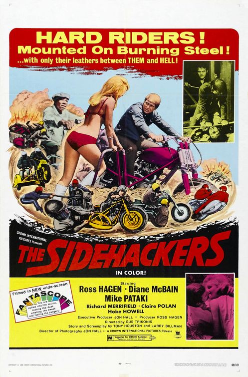 the movie poster: The Sidehackers (aka Five the Hard Way) (1969)
