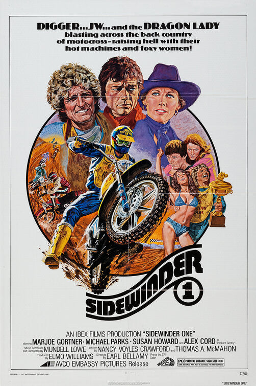 1000 piece jigsaw puzzle for the movie poster: Sidewinder 1 (1977)
