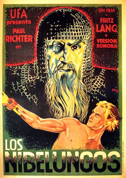 the movie poster: Siegfried (1924)