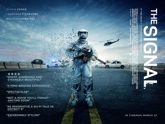 1000 piece jigsaw puzzle for the movie poster: The Signal (2014) ver5