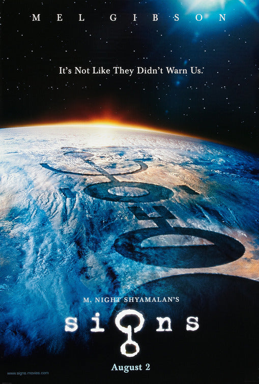the movie poster: Signs (2002)