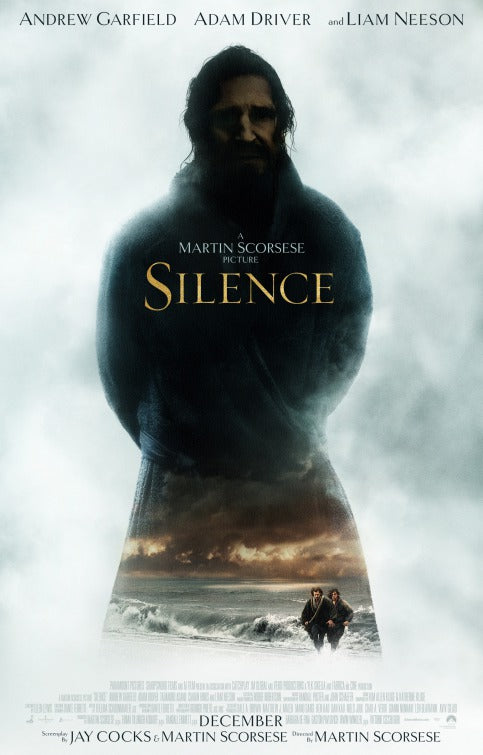 1000 piece jigsaw puzzle for the movie poster: Silence (2016)