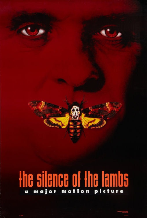 the movie poster: The Silence of the Lambs (1991) ver1