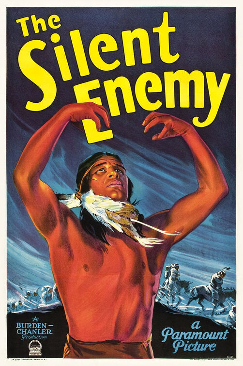 1000 piece jigsaw puzzle for the movie poster: The Silent Enemy (1930)