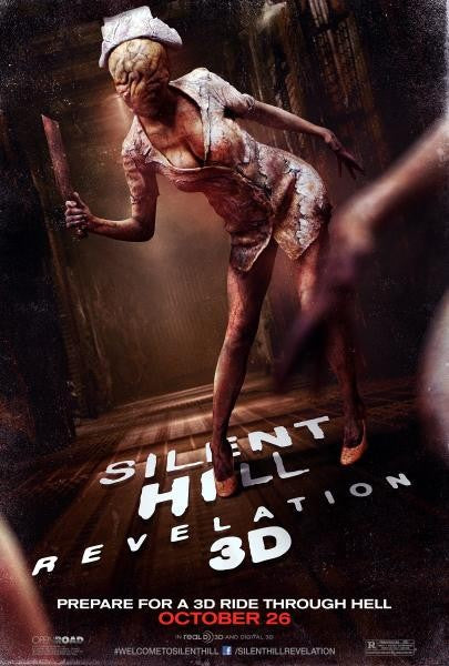 1000 piece jigsaw puzzle for the movie poster: Silent Hill: Revelation 3D (2012) ver4