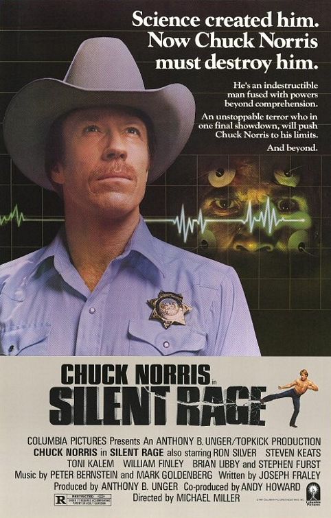 the movie poster: Silent Rage (1982)