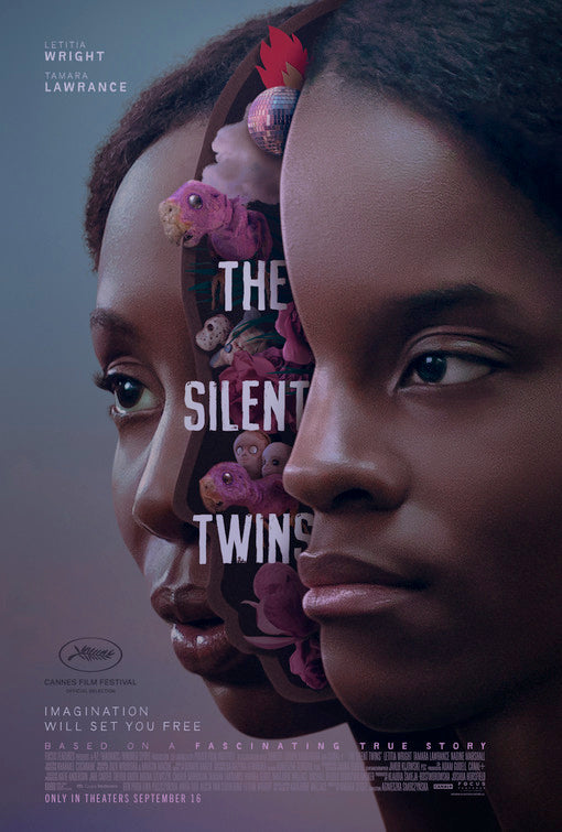 1000 piece jigsaw puzzle for the movie poster: The Silent Twins (2022)