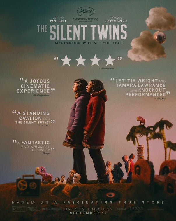 1000 piece jigsaw puzzle for the movie poster: The Silent Twins (2022) ver2