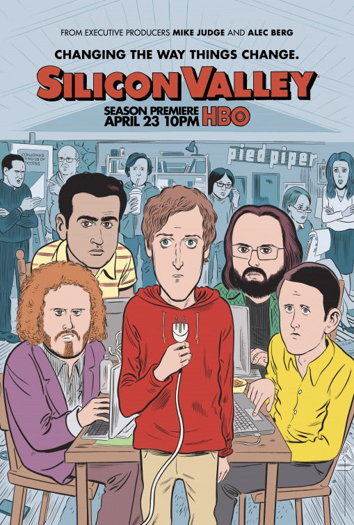 1000 piece jigsaw puzzle for tv poster: Silicon Valley, ver10