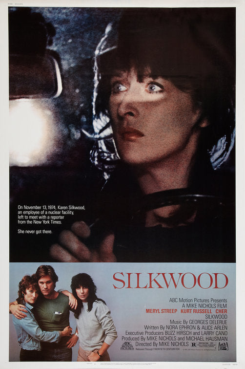the movie poster: Silkwood (1983)