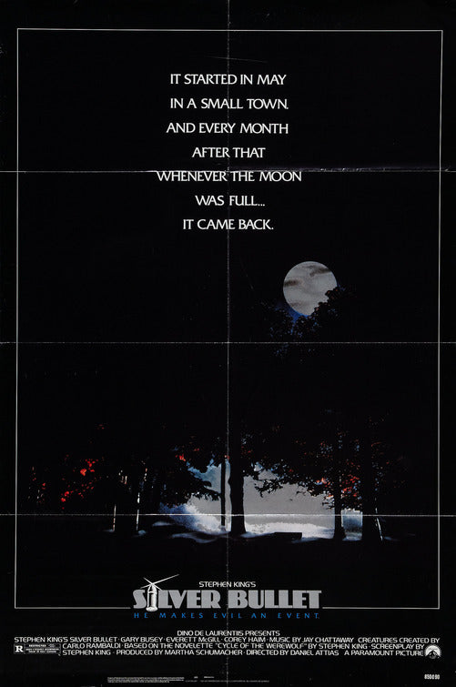 the movie poster: Silver Bullet (1985)