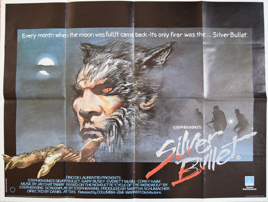 1000 piece jigsaw puzzle for the movie poster: Silver Bullet (1985) ver4