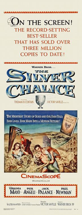 the movie poster: The Silver Chalice (1954) ver2
