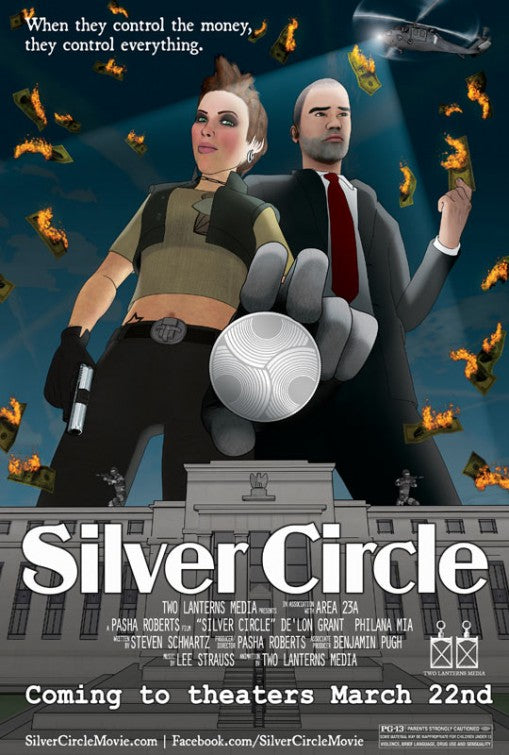 1000 piece jigsaw puzzle for the movie poster: Silver Circle (2013)