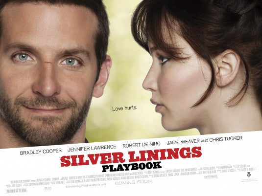 1000 piece jigsaw puzzle for the movie poster: Silver Linings Playbook (2012) ver2