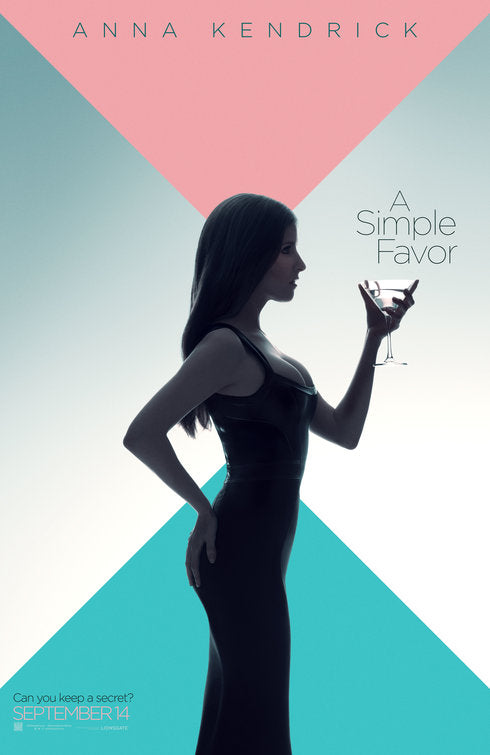 1000 piece jigsaw puzzle for the movie poster: A Simple Favor (2018) ver3