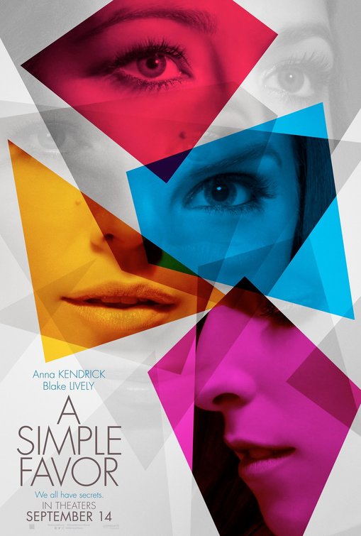 1000 piece jigsaw puzzle for the movie poster: A Simple Favor (2018) ver8