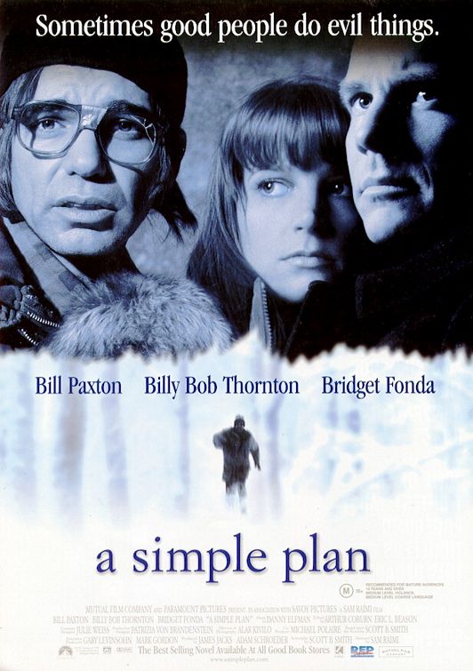 the movie poster: A Simple Plan (1998) ver4