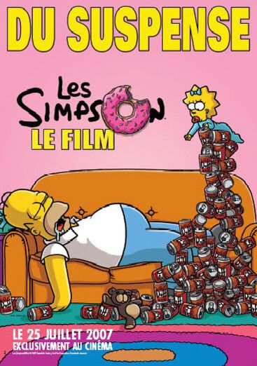 the movie poster: The Simpsons Movie (2007) ver3