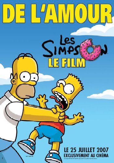 the movie poster: The Simpsons Movie (2007) ver4