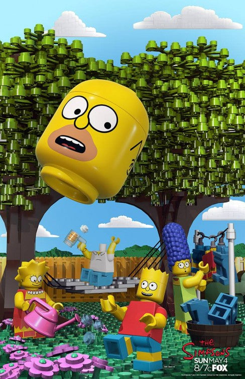 1000 piece jigsaw puzzle for tv poster: The Simpsons, ver23