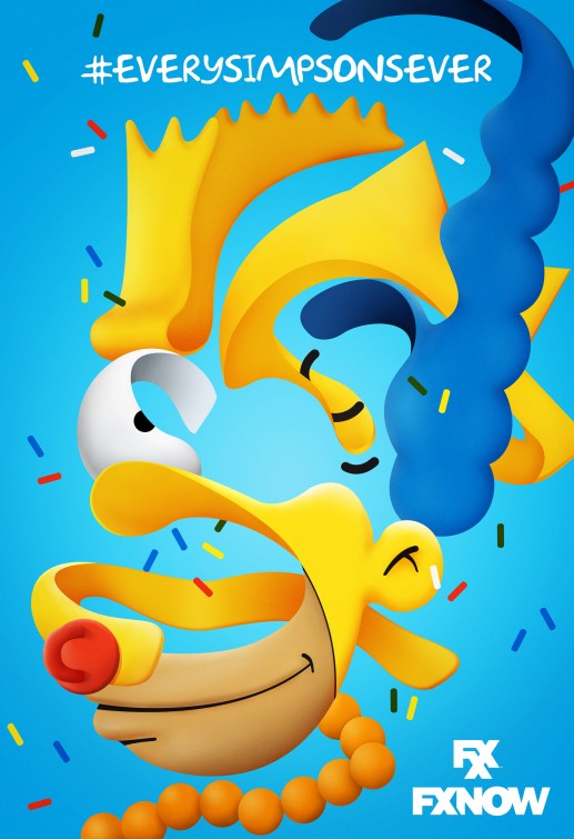 1000 piece jigsaw puzzle for tv poster: The Simpsons, ver29