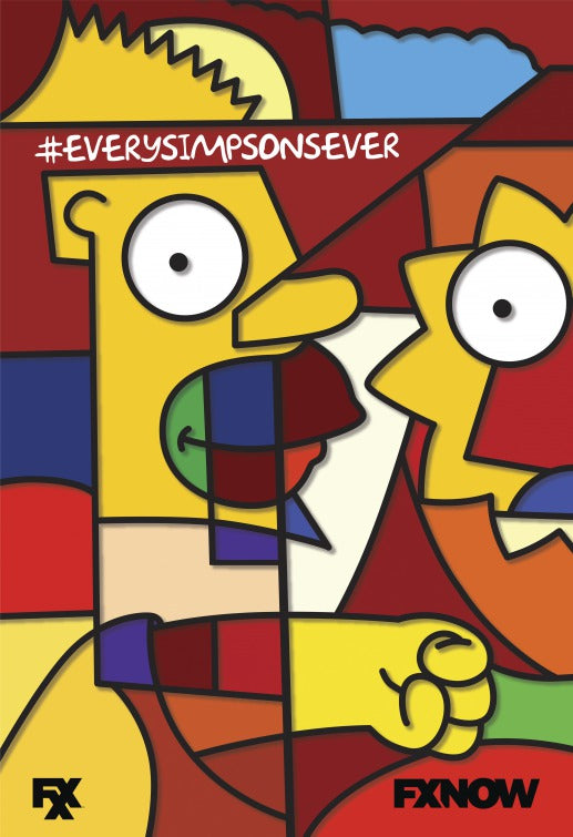 1000 piece jigsaw puzzle for tv poster: The Simpsons, ver35