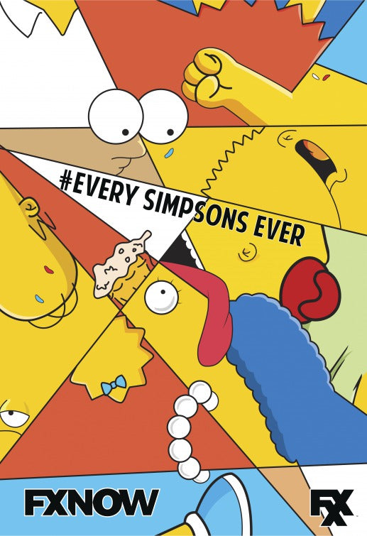 1000 piece jigsaw puzzle for tv poster: The Simpsons, ver36