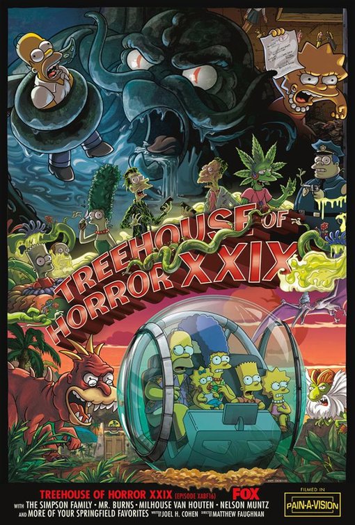 1000 piece jigsaw puzzle for tv poster: The Simpsons, ver46