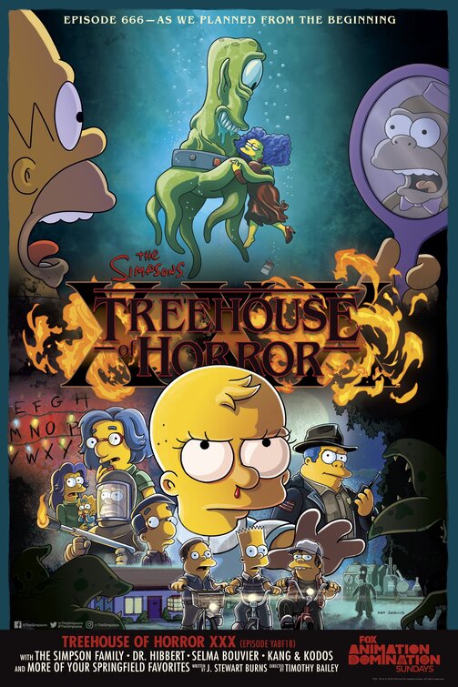1000 piece jigsaw puzzle for tv poster: The Simpsons, ver48
