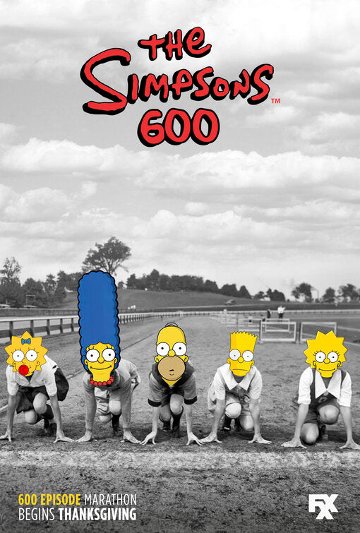 1000 piece jigsaw puzzle for tv poster: The Simpsons, ver50