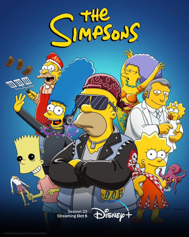 1000 piece jigsaw puzzle for tv poster: The Simpsons, ver54