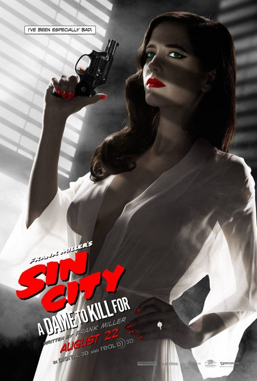 1000 piece jigsaw puzzle for the movie poster: Sin City: A Dame to Kill For (2014) ver10