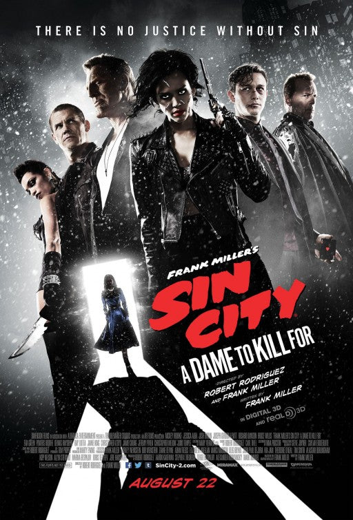 1000 piece jigsaw puzzle for the movie poster: Sin City: A Dame to Kill For (2014) ver13