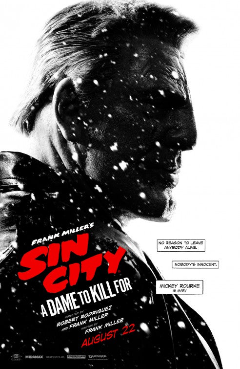 1000 piece jigsaw puzzle for the movie poster: Sin City: A Dame to Kill For (2014) ver14