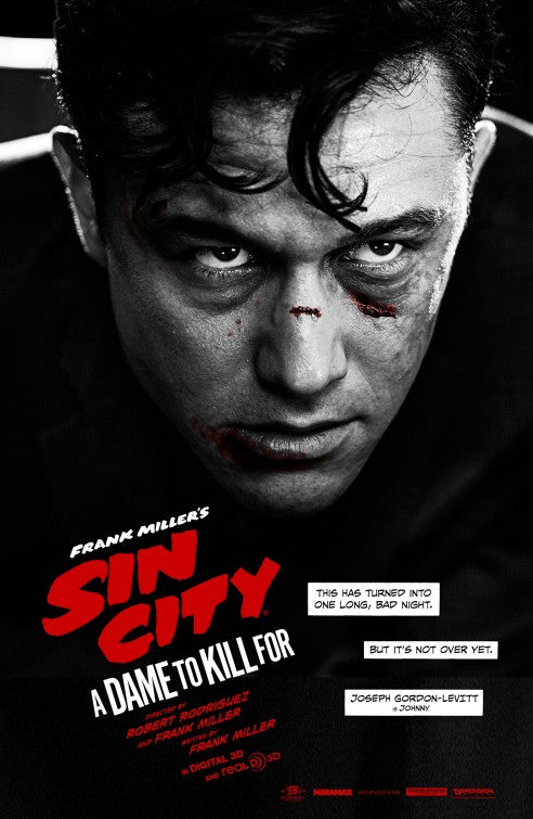 1000 piece jigsaw puzzle for the movie poster: Sin City: A Dame to Kill For (2014) ver16