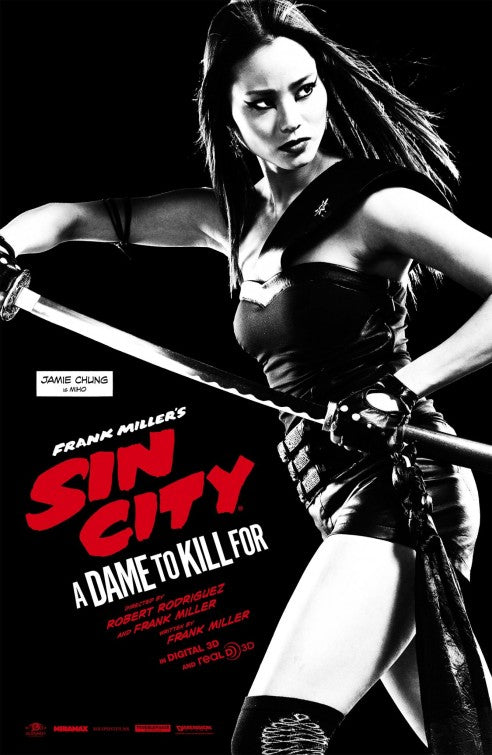 1000 piece jigsaw puzzle for the movie poster: Sin City: A Dame to Kill For (2014) ver27