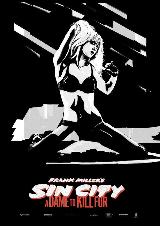1000 piece jigsaw puzzle for the movie poster: Sin City: A Dame to Kill For (2014) ver4