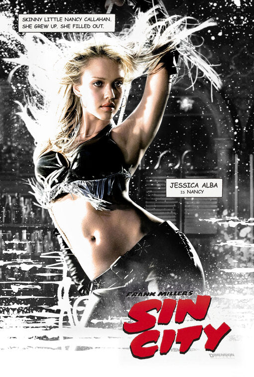 the movie poster: Sin City (2005) ver2