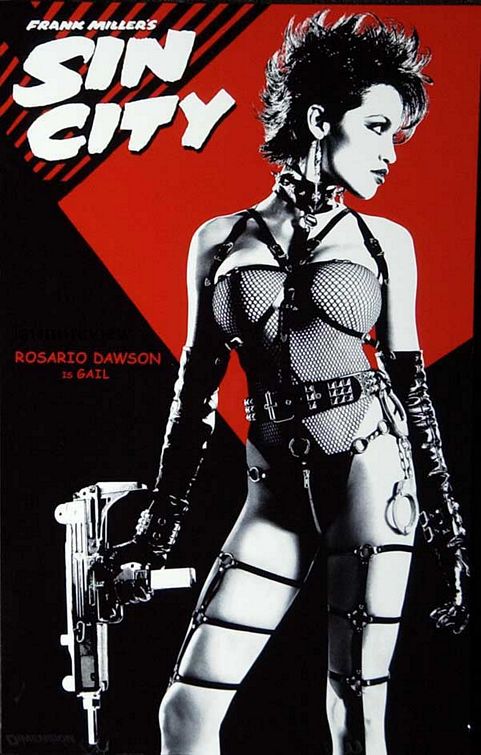 the movie poster: Sin City (2005) ver3