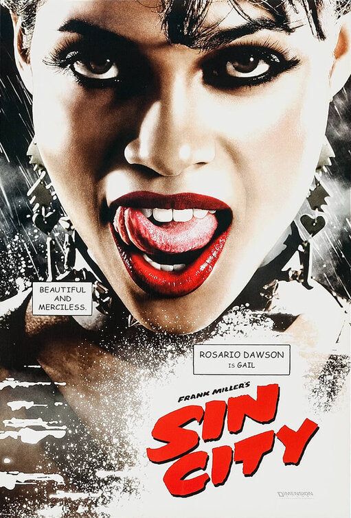 the movie poster: Sin City (2005) ver6