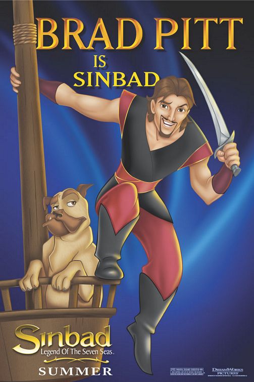the movie poster: Sinbad: Legend of the Seven Seas (2003) ver3