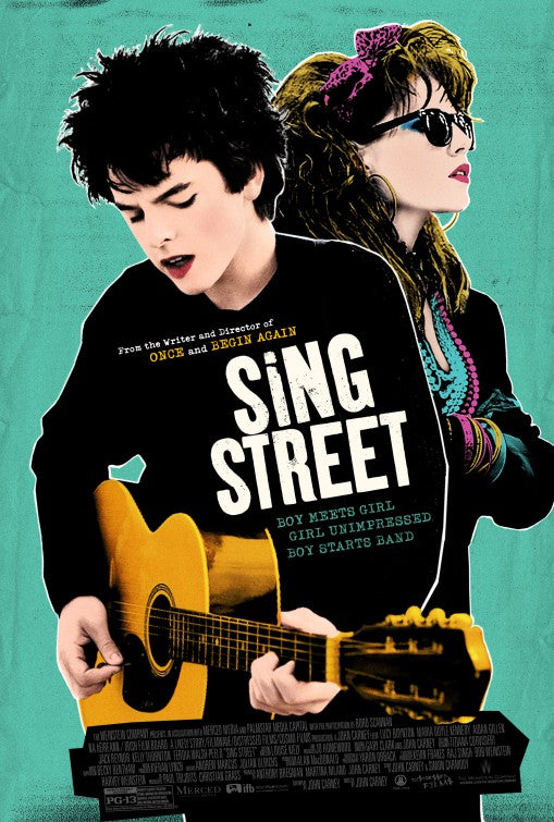 1000 piece jigsaw puzzle for the movie poster: Sing Street (2016)
