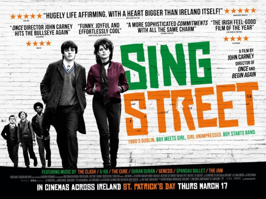 1000 piece jigsaw puzzle for the movie poster: Sing Street (2016) ver2