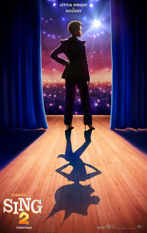 1000 piece jigsaw puzzle for the movie poster: Sing 2 (2021) ver11