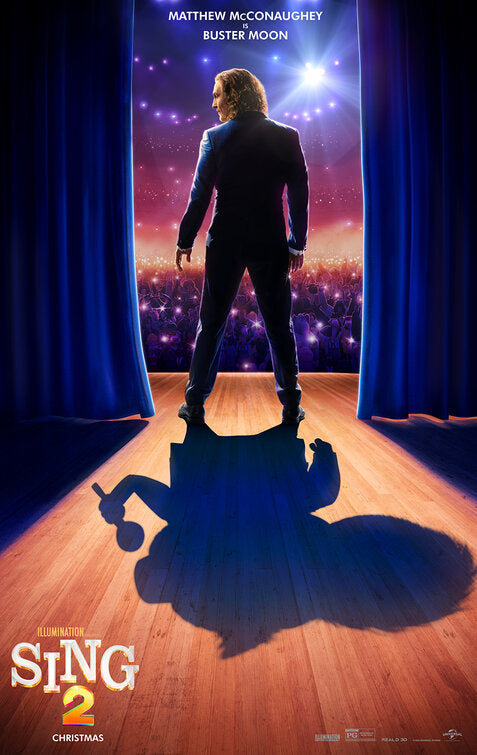 1000 piece jigsaw puzzle for the movie poster: Sing 2 (2021) ver12