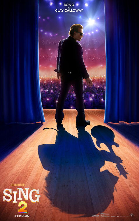 1000 piece jigsaw puzzle for the movie poster: Sing 2 (2021) ver15