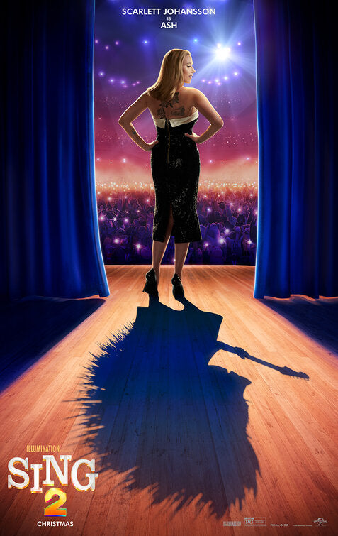 1000 piece jigsaw puzzle for the movie poster: Sing 2 (2021) ver16
